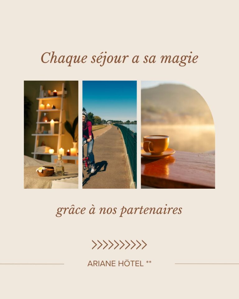 Instagram post from arianehotel_vichy. This post is in position 3.