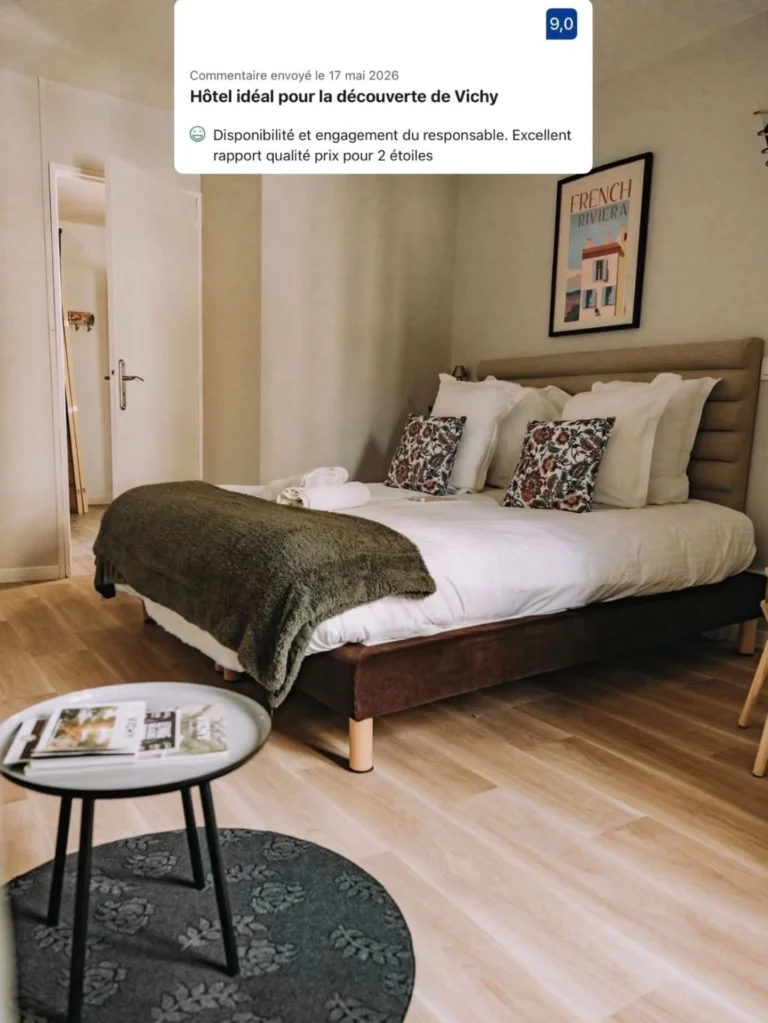 Instagram post from arianehotel_vichy. This post is in position 2.