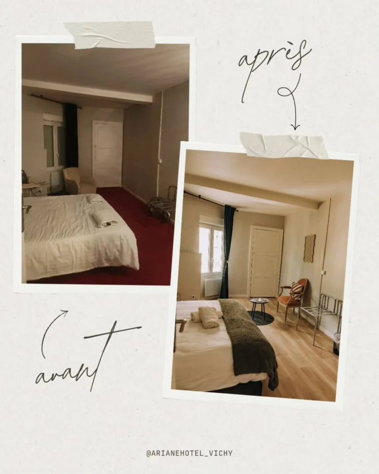 Instagram post from arianehotel_vichy. This post is in position 3.