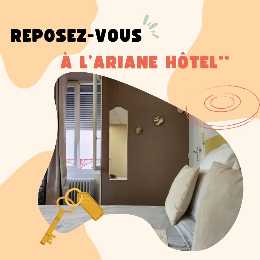 Instagram post from arianehotel_vichy. This post is in position 5.
